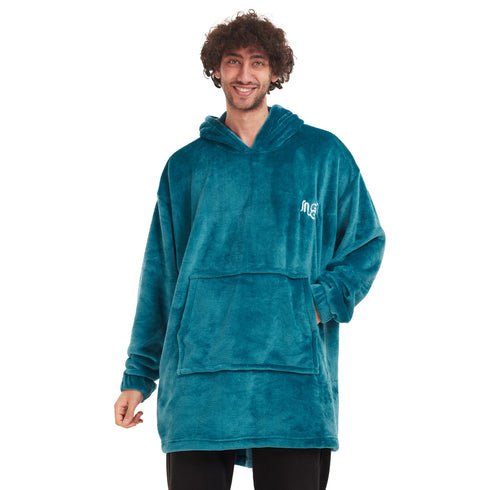 Snuggs Blanket Hoodie Teal